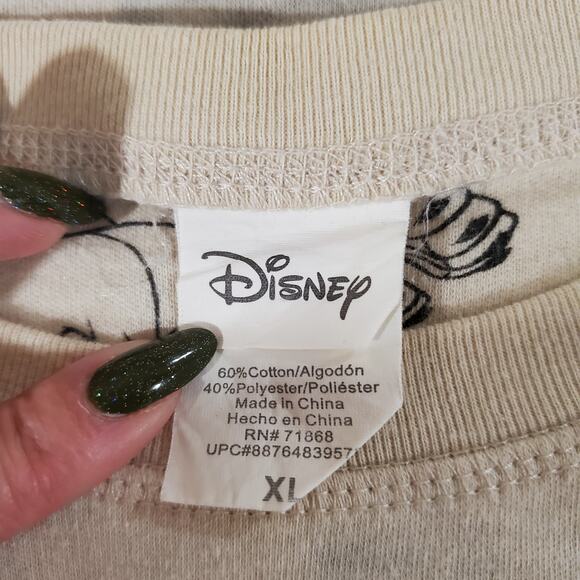 Vtg Disney The Lion King Hakuna Matata Reversible Sweatshirt Womens Size XL 90s - Picture 8 of 12